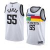 luka garza timberwolvesjersey 2022 23city edition whiteswi