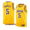 malik beasley men swingman jersey icon edition gold