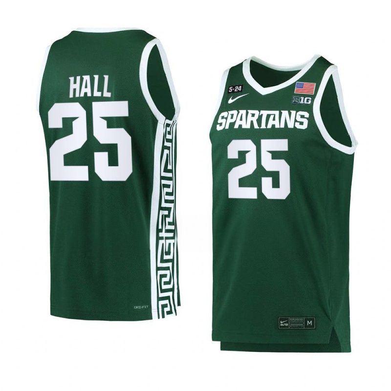 malik hall 5.24 honor patch jersey replica basketba