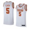 marcus carr jersey limited basketball white 2022 23