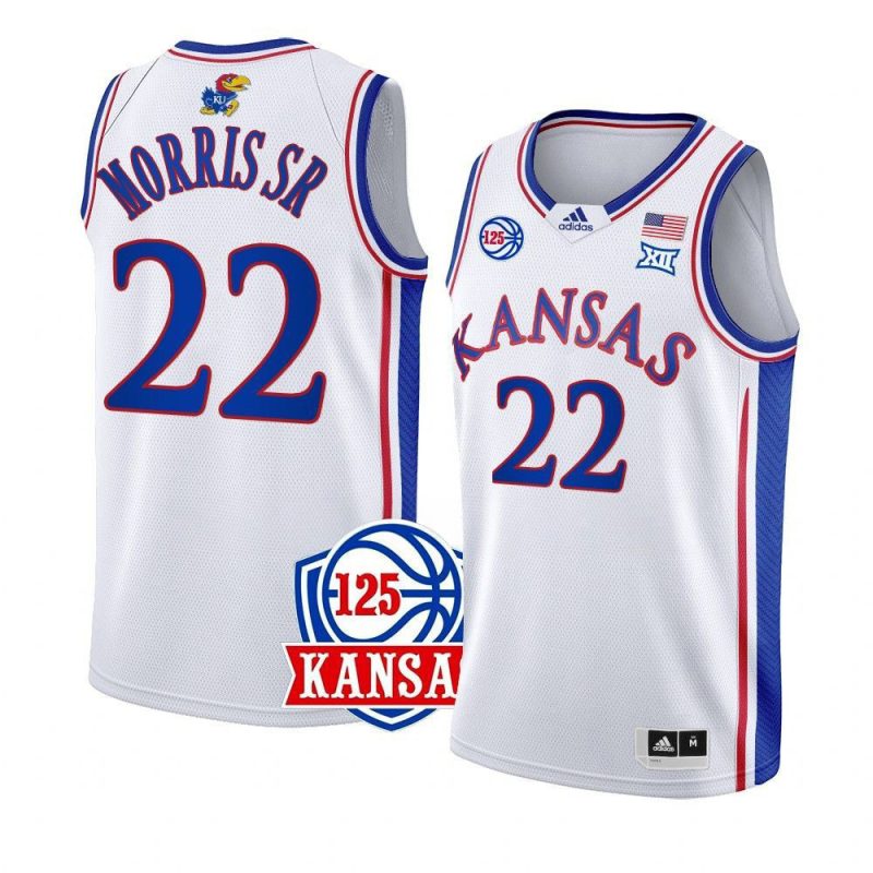 marcus morris sr. home jersey 125th year white yyth