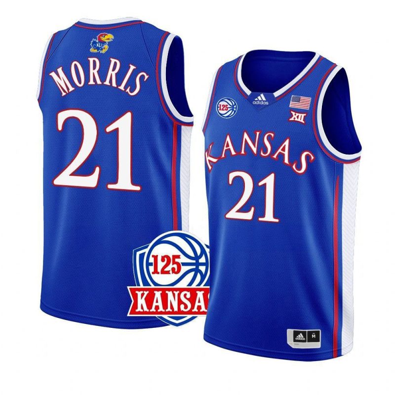 markieff morris away jersey 125th anniversary blue