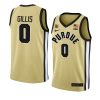 mason gillis swanigan patch jersey basketball gold