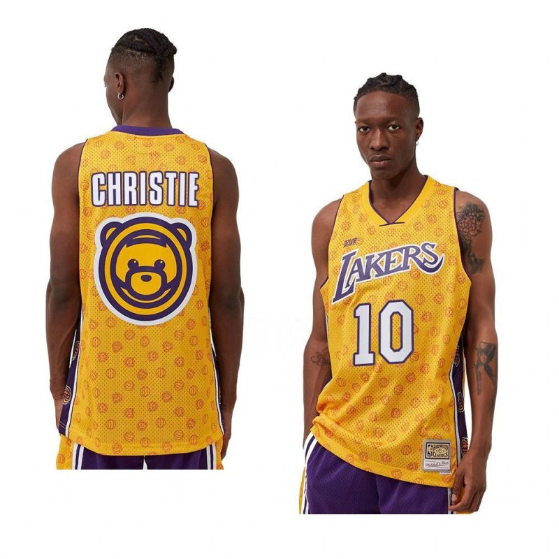 max christie lakers ozuna x mn swingmanjersey yello