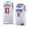 men eric gordon white association edition clippersjersey