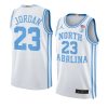 michael jordan white jersey throwback elite basketball