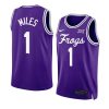 mike miles purple jersey retro basketball 2022 23