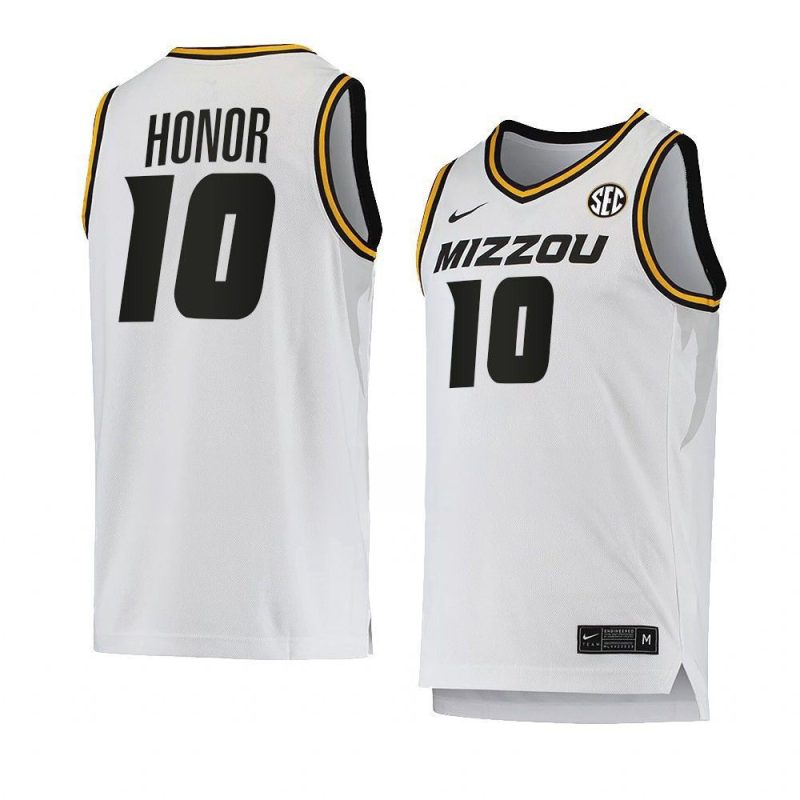 nick honor jersey home basketball white 2022 23