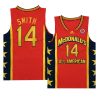 nick smith mcdonalds all americanjersey basketball red