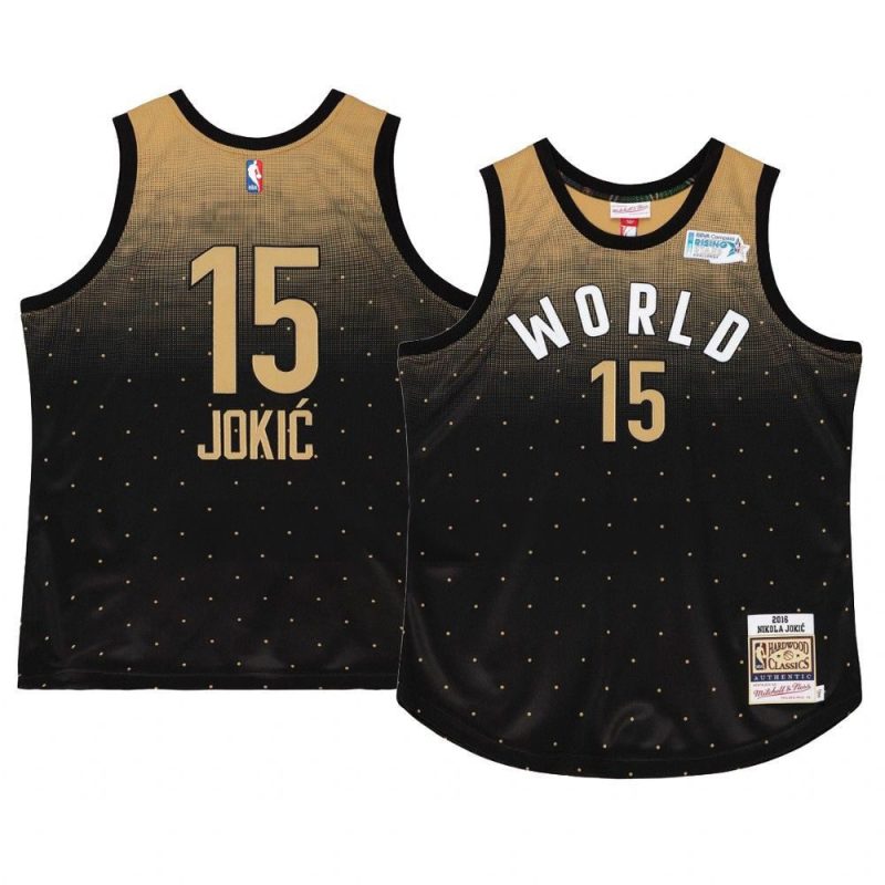 nikola jokic jersey all star 2016 17 black g