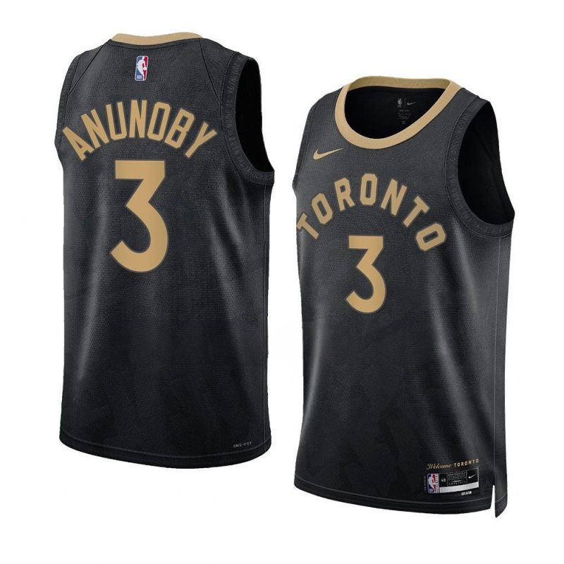 og anunoby raptorsjersey 2022 23city edition blackswingman