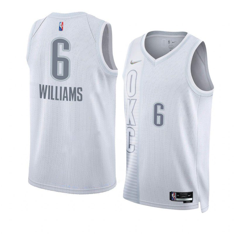 ousmane dieng thunder city edition white 2022 nba y