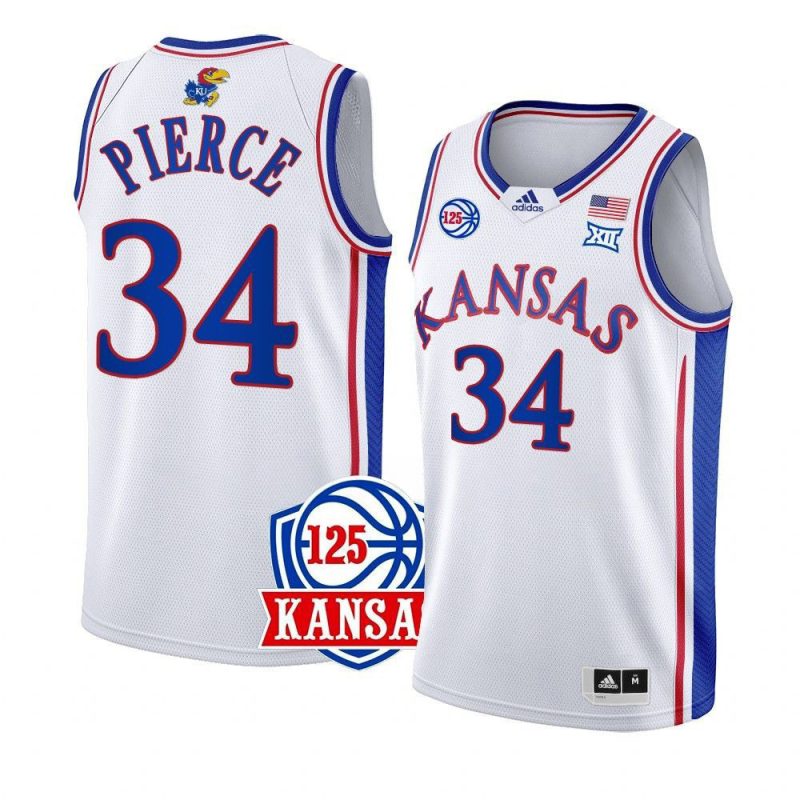 paul pierce home jersey 125th year white 2022 yythk