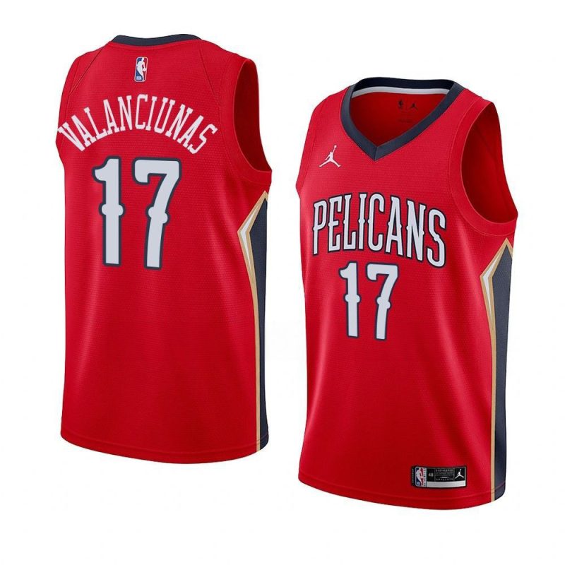 pelicans jonas valanciunas red 2022 23statement edition yy