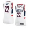 rudy gay jersey alumni basketball white