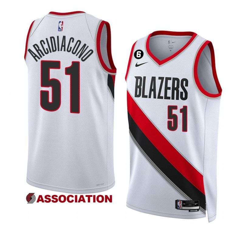 ryan arcidiacono blazersjersey 2022 23association edition