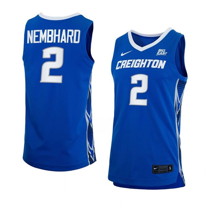 ryan nembhard replica jersey college basketball blue yythk