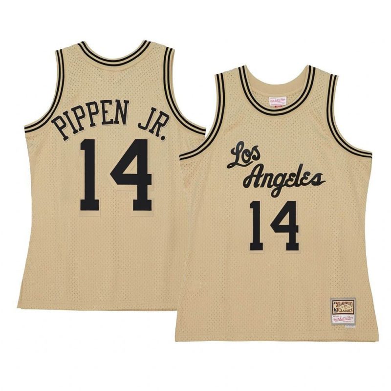 scotty pippen jr. jersey hardwood classics khaki bl