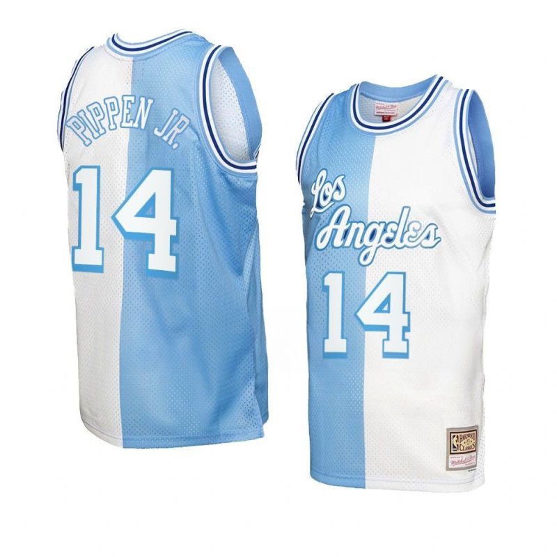 scotty pippen jr. jersey split blue white hardwood