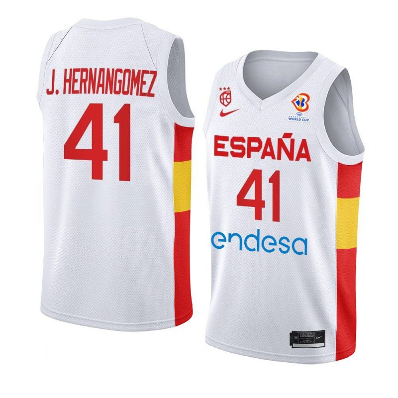 spain 2023 fiba world cup juan hernangomez white yy