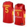 spain 2023 fiba world cup rudy fernandez red yythkg