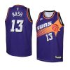 steve nash sunsjersey 2022 23classic edition purpleswingma