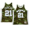 tim duncan hardwood classics jersey ghost camo gree