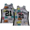 tim duncan hwc swingman jersey slap sticker grey