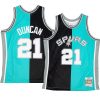 tim duncan split swingman jersey hardwood classics