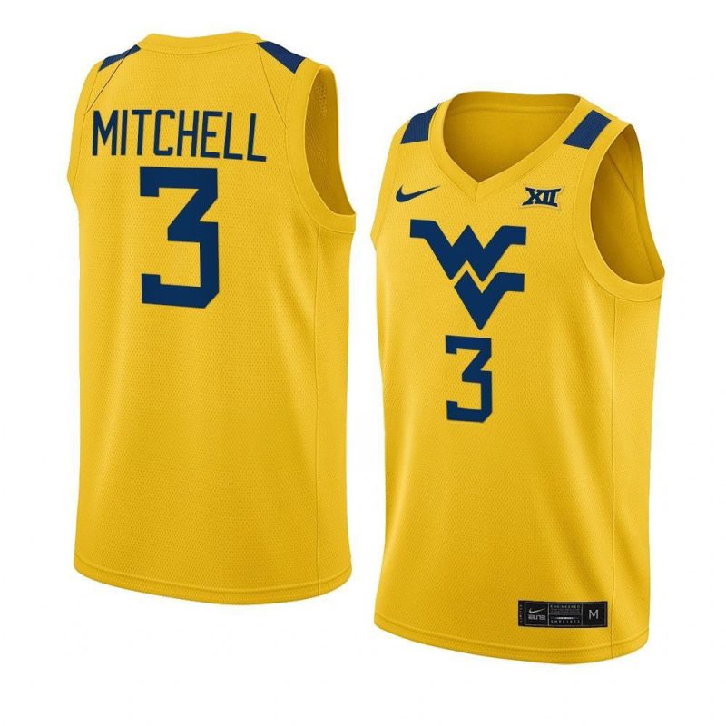 tre mitchell jersey alternate basketball gold 2022