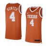 tyrese hunter jersey limited basketball orange 2022 yythkg