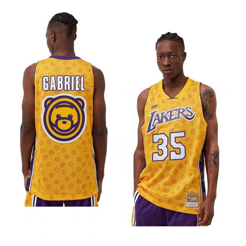 wenyen gabriel lakers ozuna x mn swingmanjersey yel