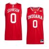 xavier johnson jersey college basketball red 2022 2