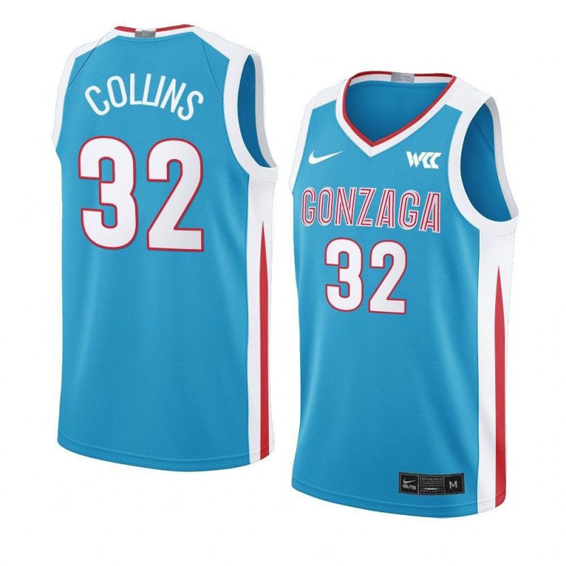 zach collins alumni jersey college basketball blue