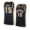 zach edey black jersey replica basketball