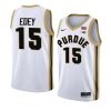 zach edey jersey college basketball white 2022 23